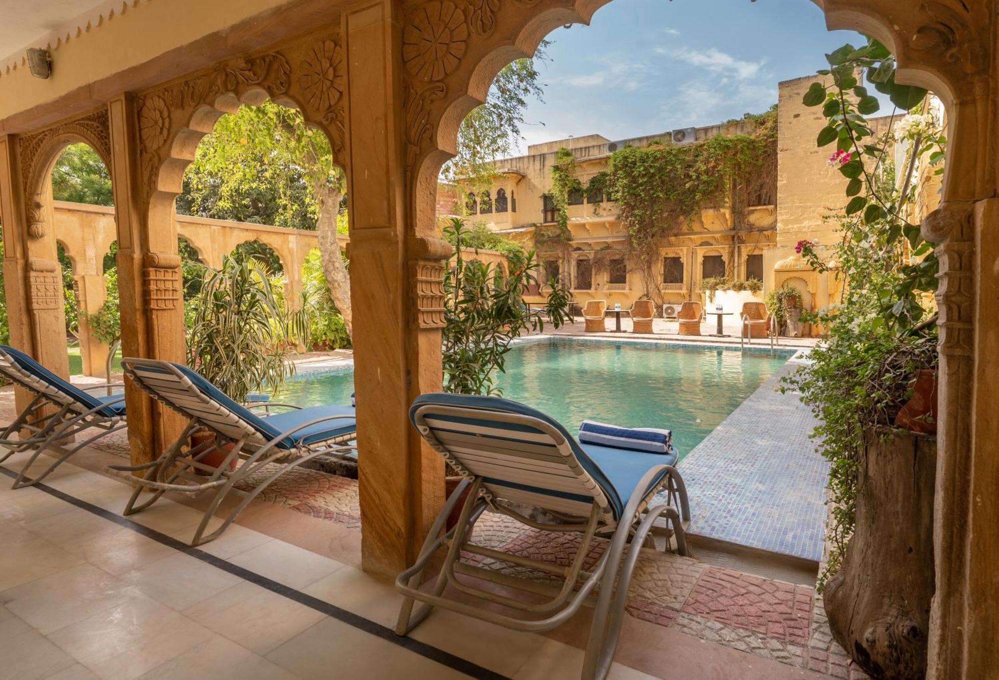 焦特布尔 Jhalamand Garh, Jodhpur酒店 外观 照片