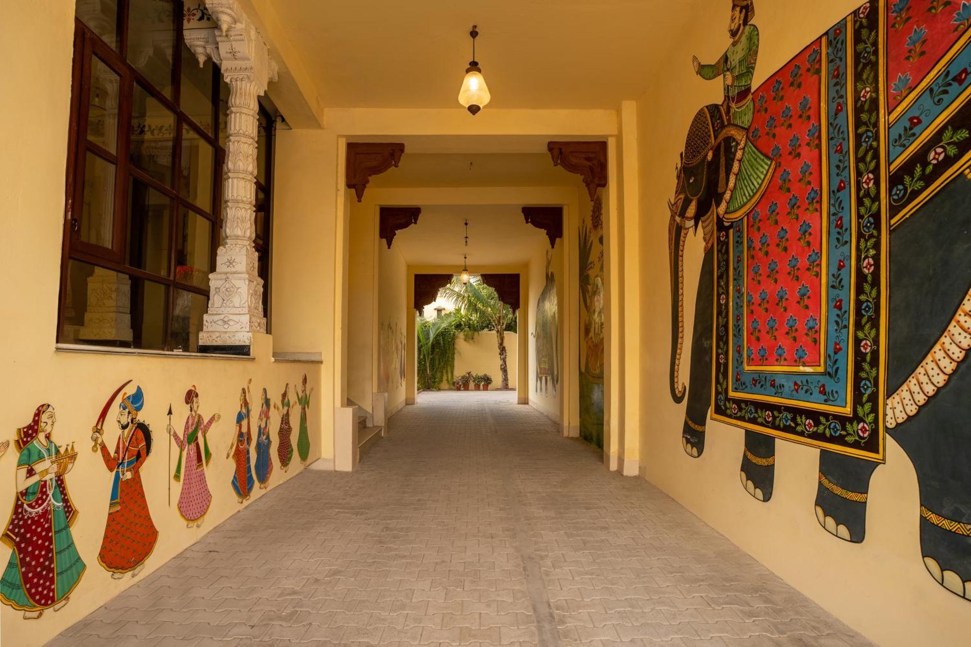 焦特布尔 Jhalamand Garh, Jodhpur酒店 外观 照片